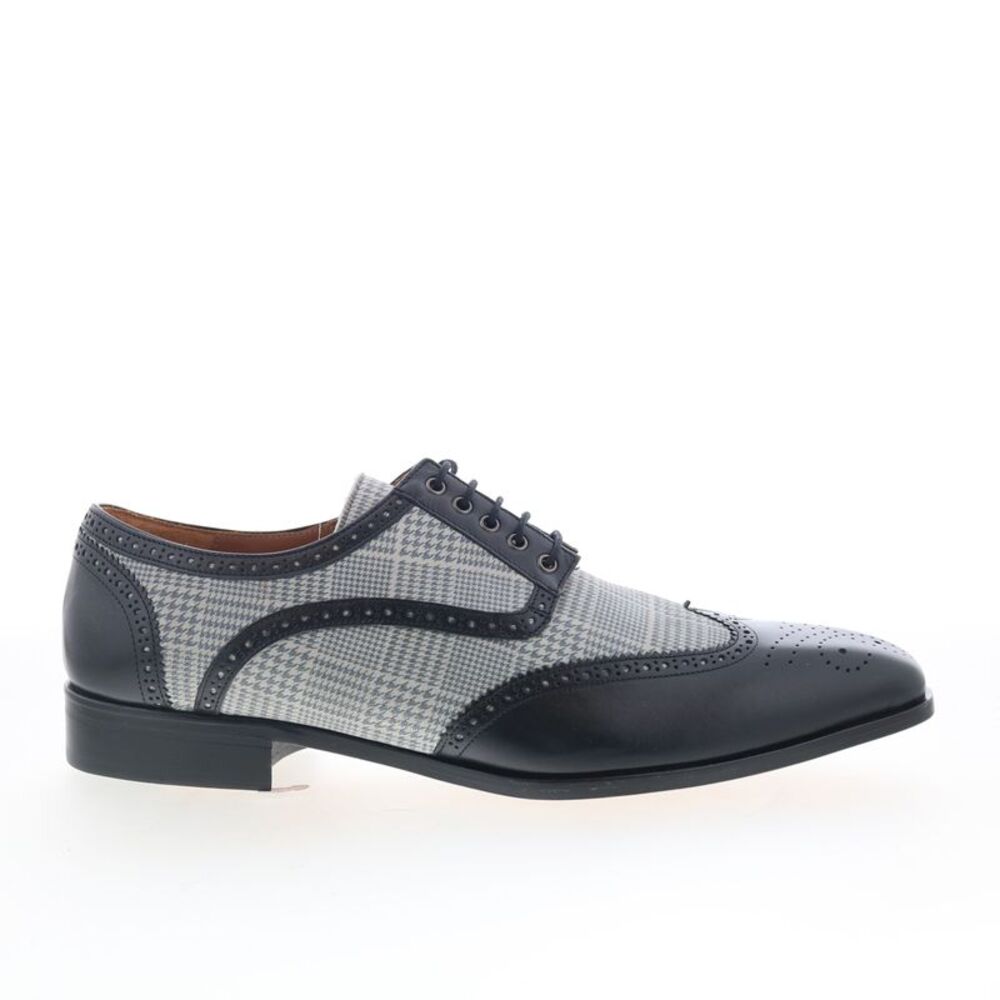Mezlan Mens Mez WingTip Black Shoes (NWT)